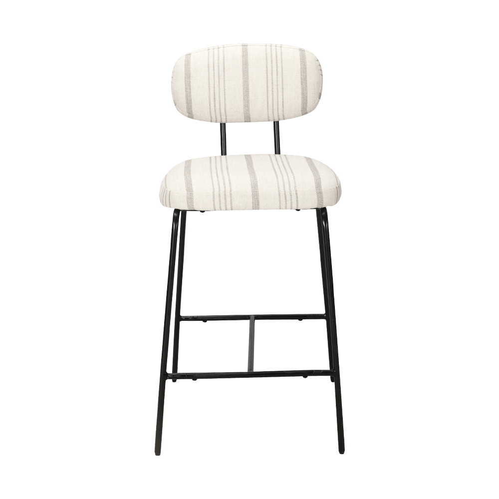 Metalowa noga tapicerowana krzesło do jadalni z plecami