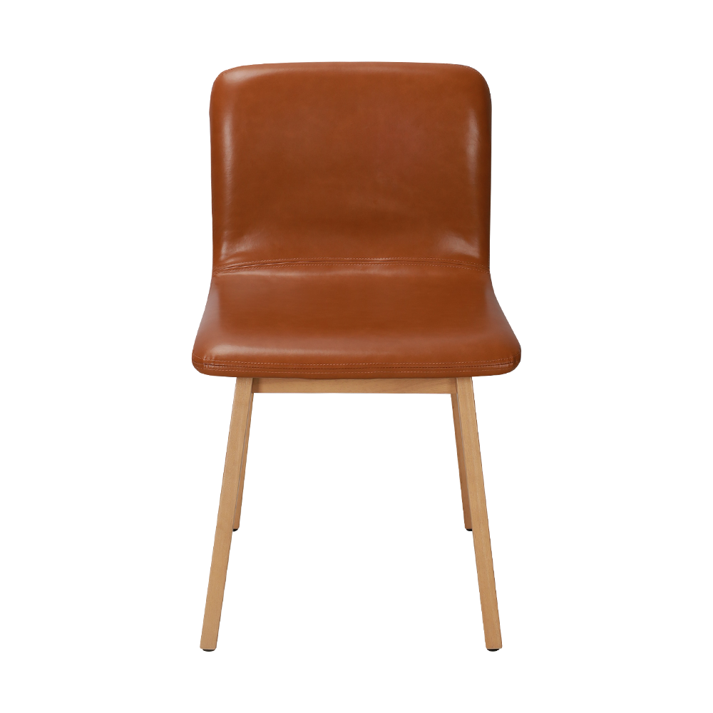 Brown Bentwood Solid Wood Dining Fotela