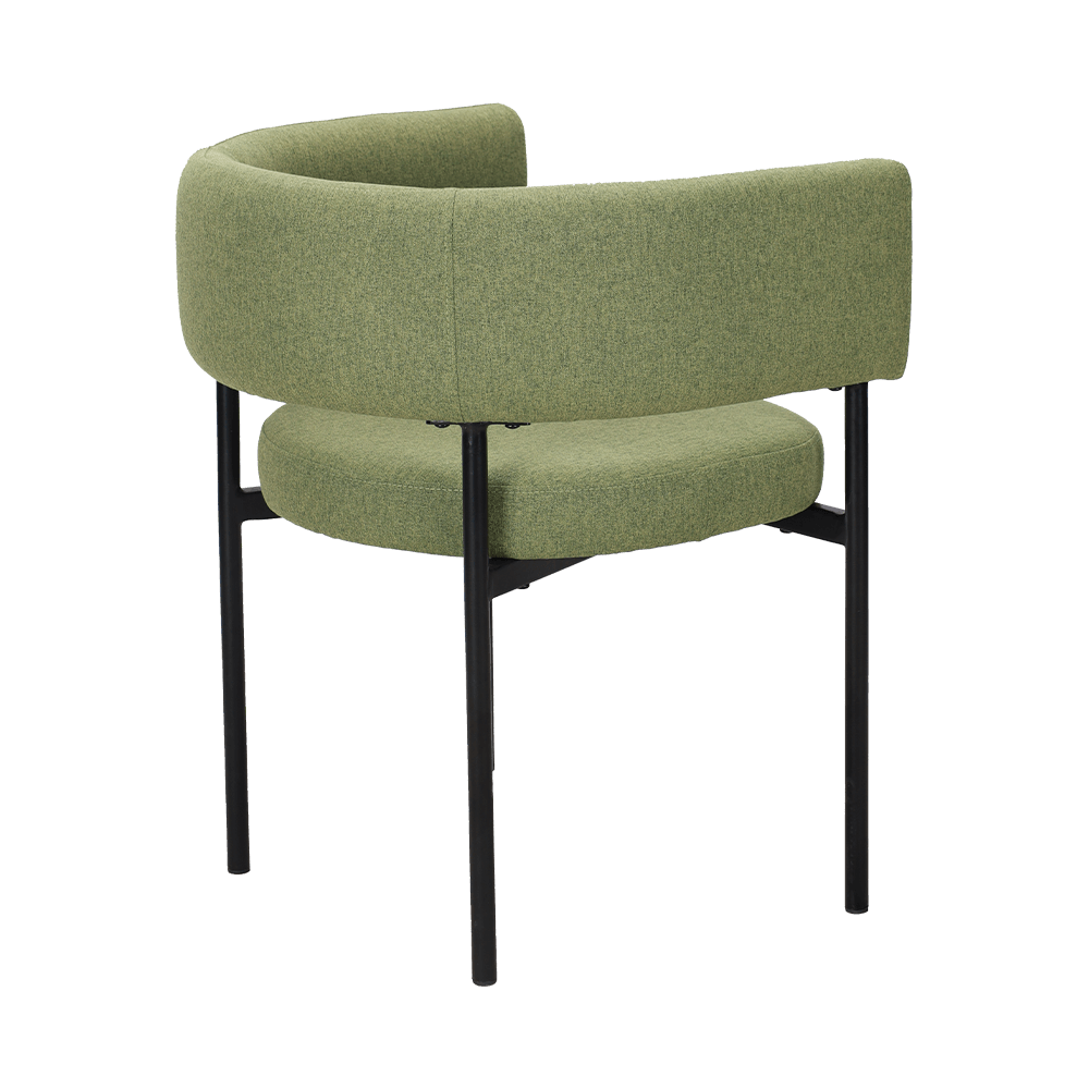 Kwaśny zielony metalowy krzesło do jadalni