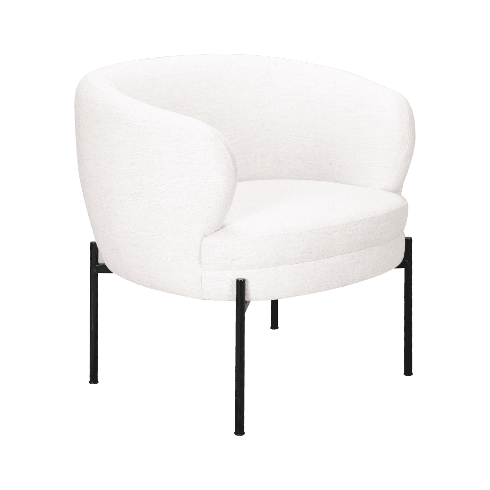 Biała gąbka na poduszki krzesełko