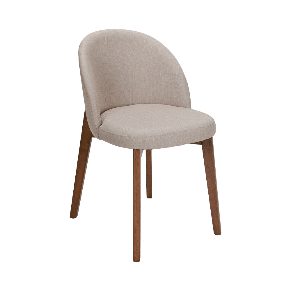 Bez ramienia krzesła z litego drewna