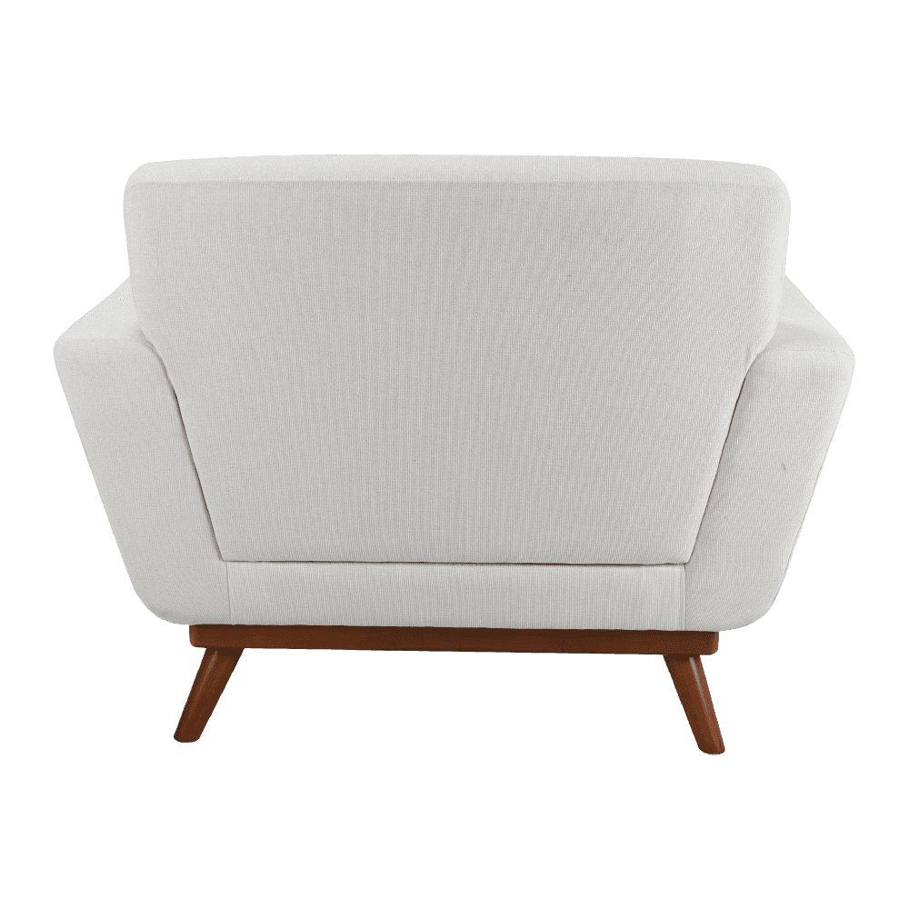 Sofa pojedyncza sofa do tkaniny z drewna