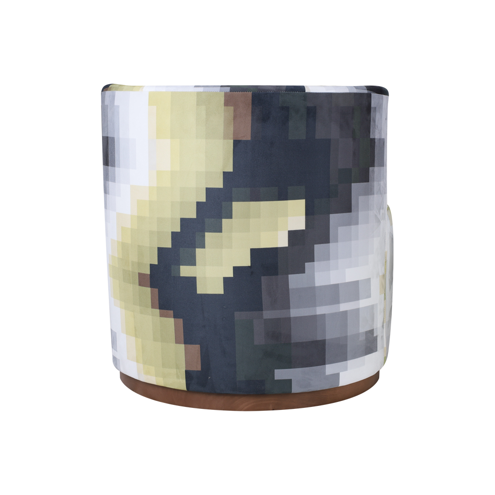 Okrągłe fotela bez arm